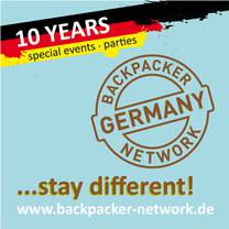 10 Years Backpacker Network Germany - January Special Offer 